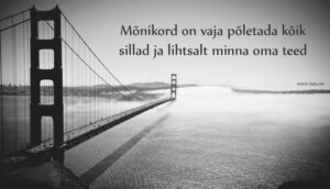 monikord-on-vaja-poletada-koik-sillad-ja-lihtsalt-minna-oma-teed