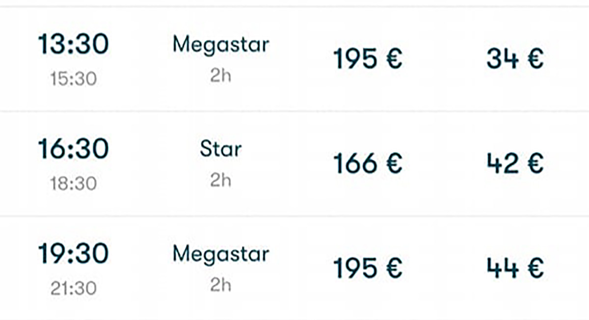 Tallinna-Helsingi liinil autopilet ligi 200 eurot! 6 hinnad