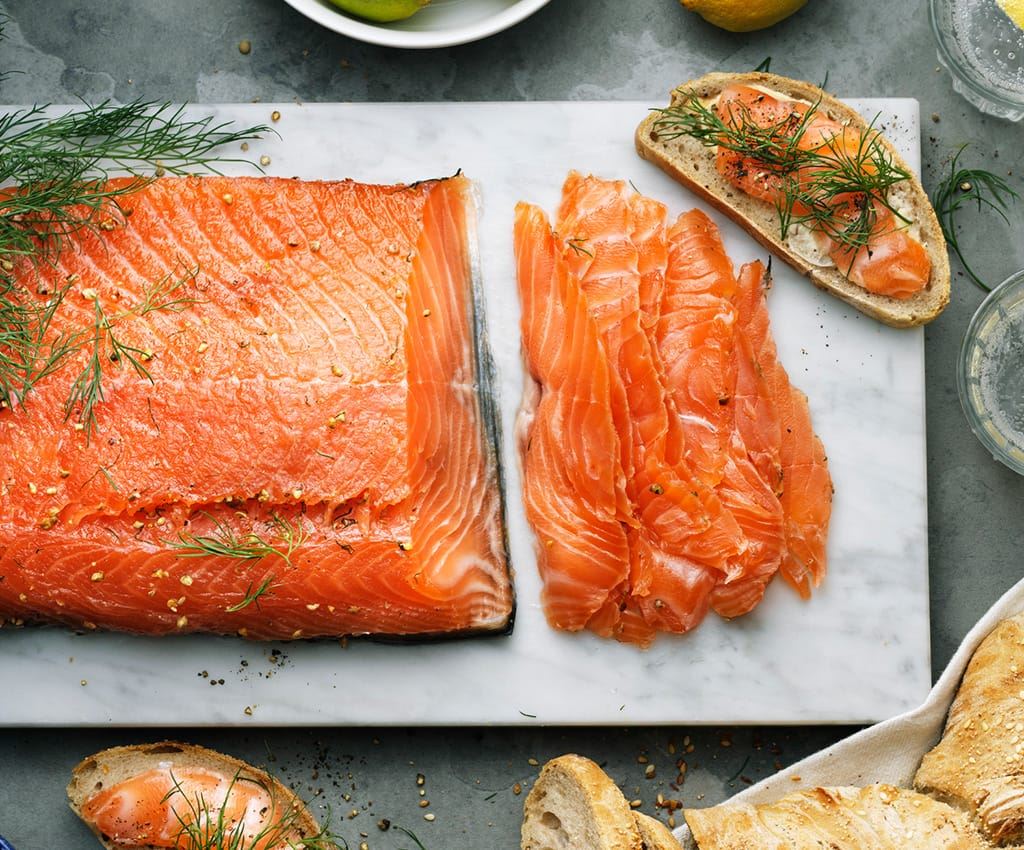 dill-cured-salmon