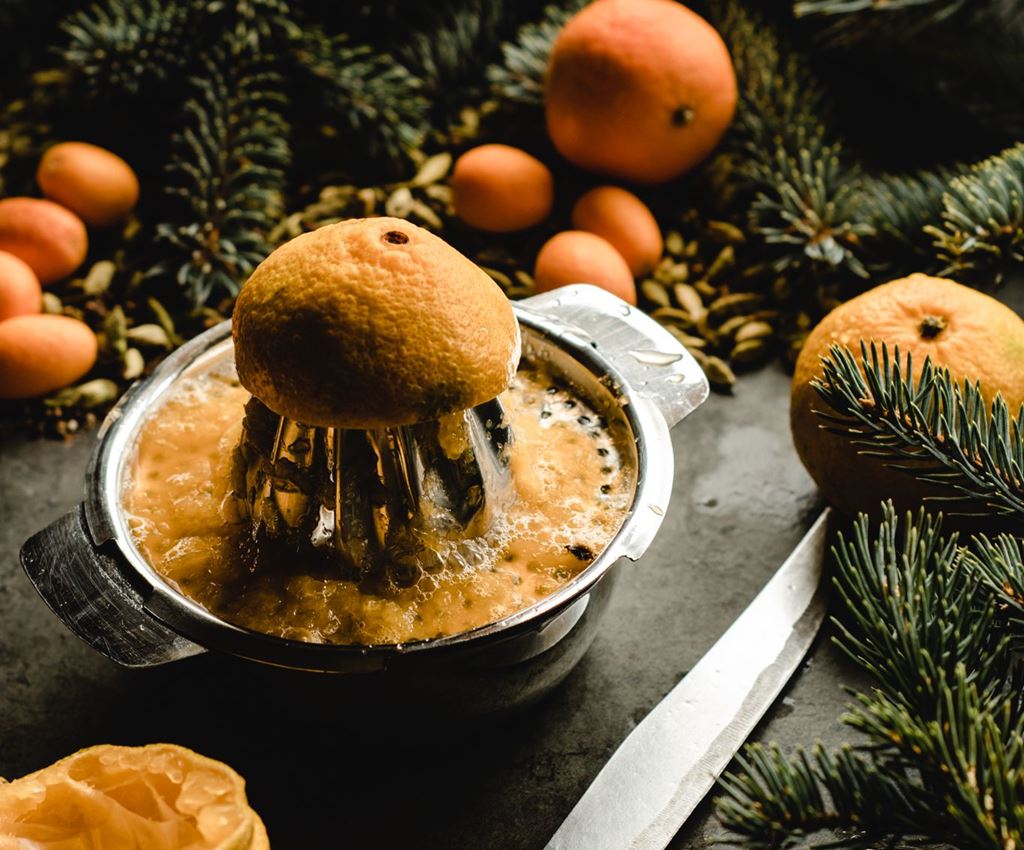 Soojendavate vürtsidega mandariinijook 3 mandariinijook