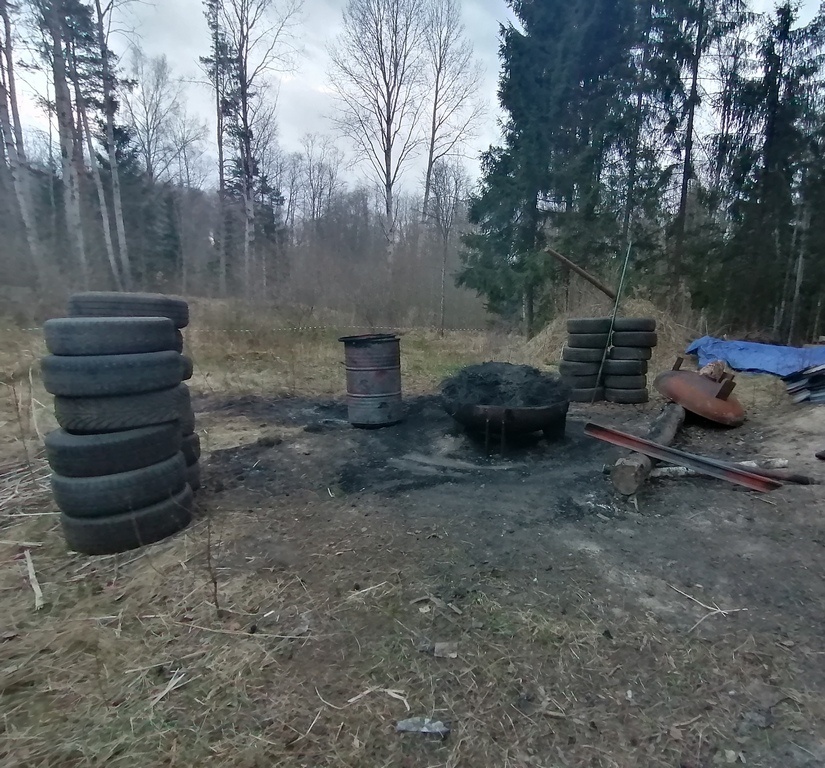 21.04 Kabina rehvide põletamine
