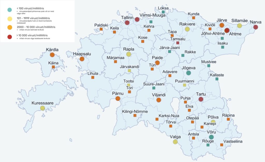 Reoveeuuringu tulemused 10. 14. mail. Allikas Tartu Ülikool
