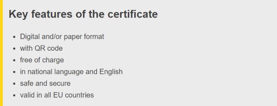 Digiriik Eesti ei suutnud Euroopa Liidu koroonatõendi digilahendusega liituda 10 EU certificate 1 cwdt