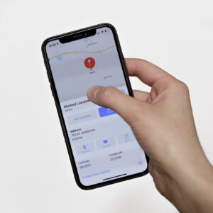 asukoha positsioneerimine telefonis