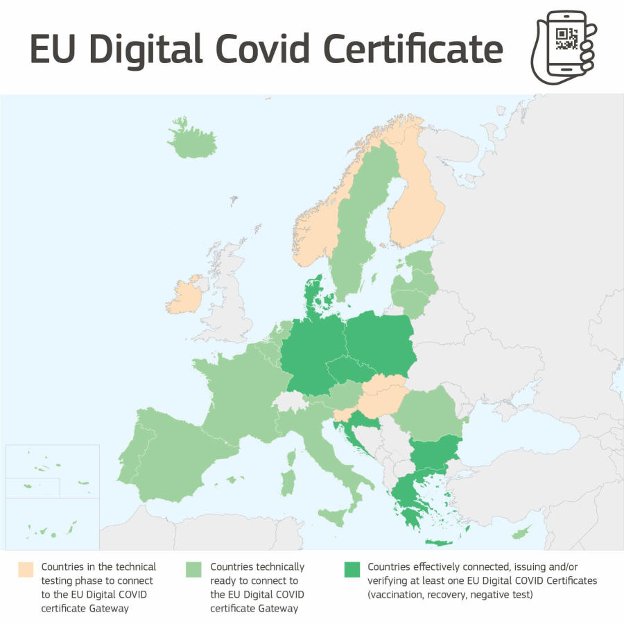 Digiriik Eesti ei suutnud Euroopa Liidu koroonatõendi digilahendusega liituda 8 eu digital covid certificate sczd