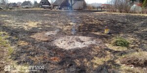 19.04 Köstrimäe lõkkest kulupõleng