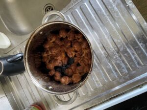 Reegoldi kõrbenud pelmeenid