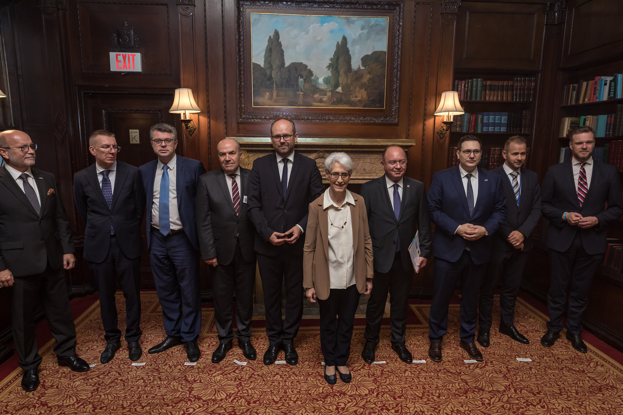 Välisminister Reinsalu, B9 välisministrite kohtumine USA asevälisminister Sherman’iga