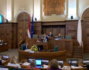 Välisminister Reinsalu Balti Nõukogul