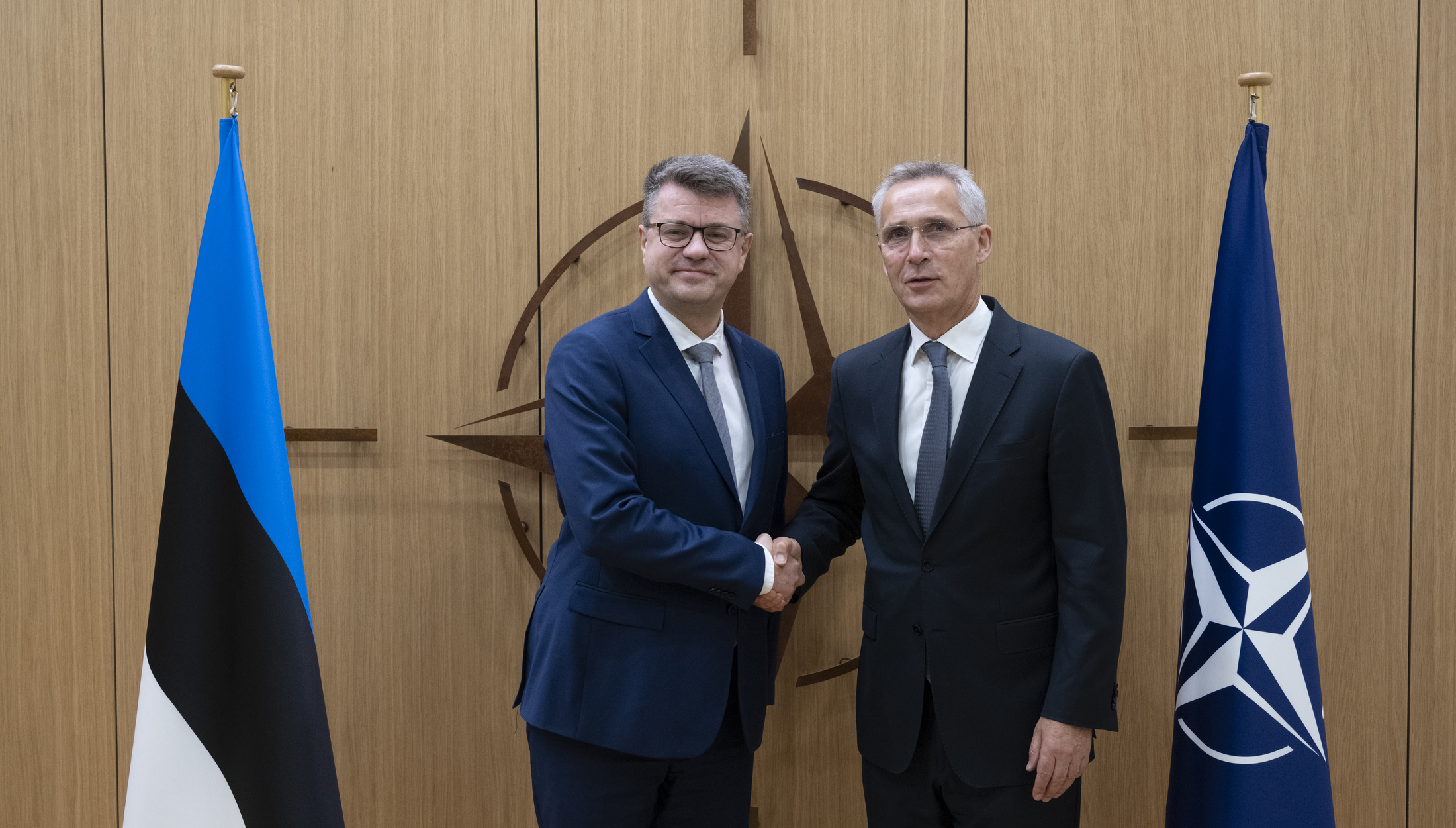 The Minister of Foreign Affairs of Estonia visits NATO