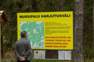 Võrumaa kaitseväe Nursipalu harjutusväljak. Foto: Aldo Luud
