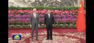 Eesti suursaadik Hiina Rahvavabariigis Hannes Hanso andis üle volikirja_24.04.2023