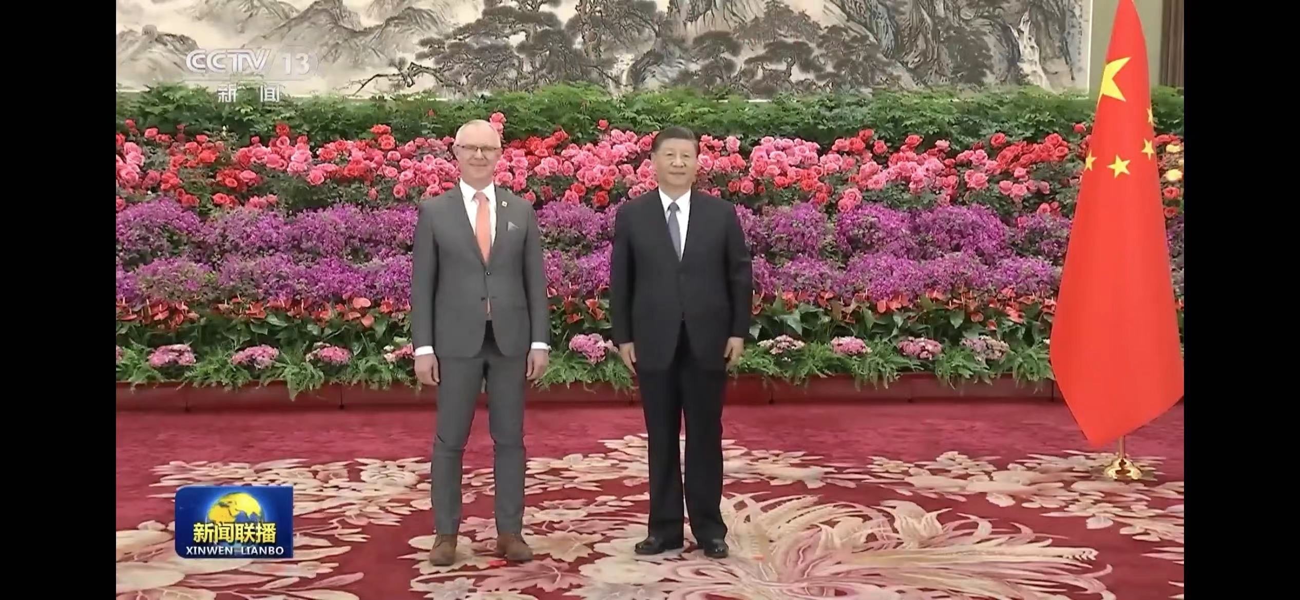 Eesti suursaadik Hiina Rahvavabariigis Hannes Hanso andis üle volikirja_24.04.2023