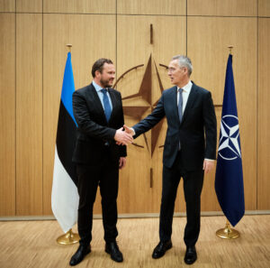 The Minister of Foreign Affairs of Estonia visits NATO