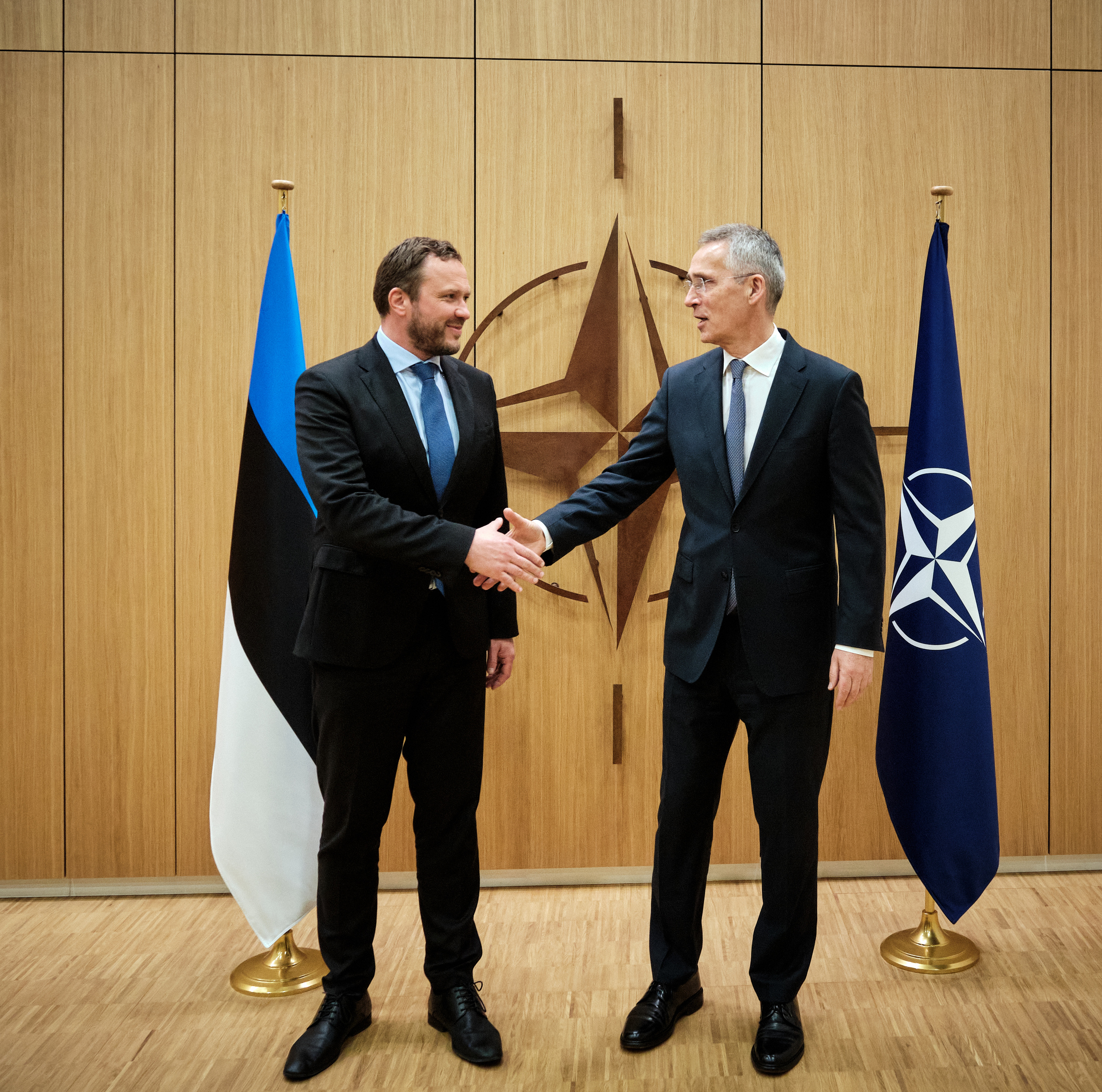 The Minister of Foreign Affairs of Estonia visits NATO