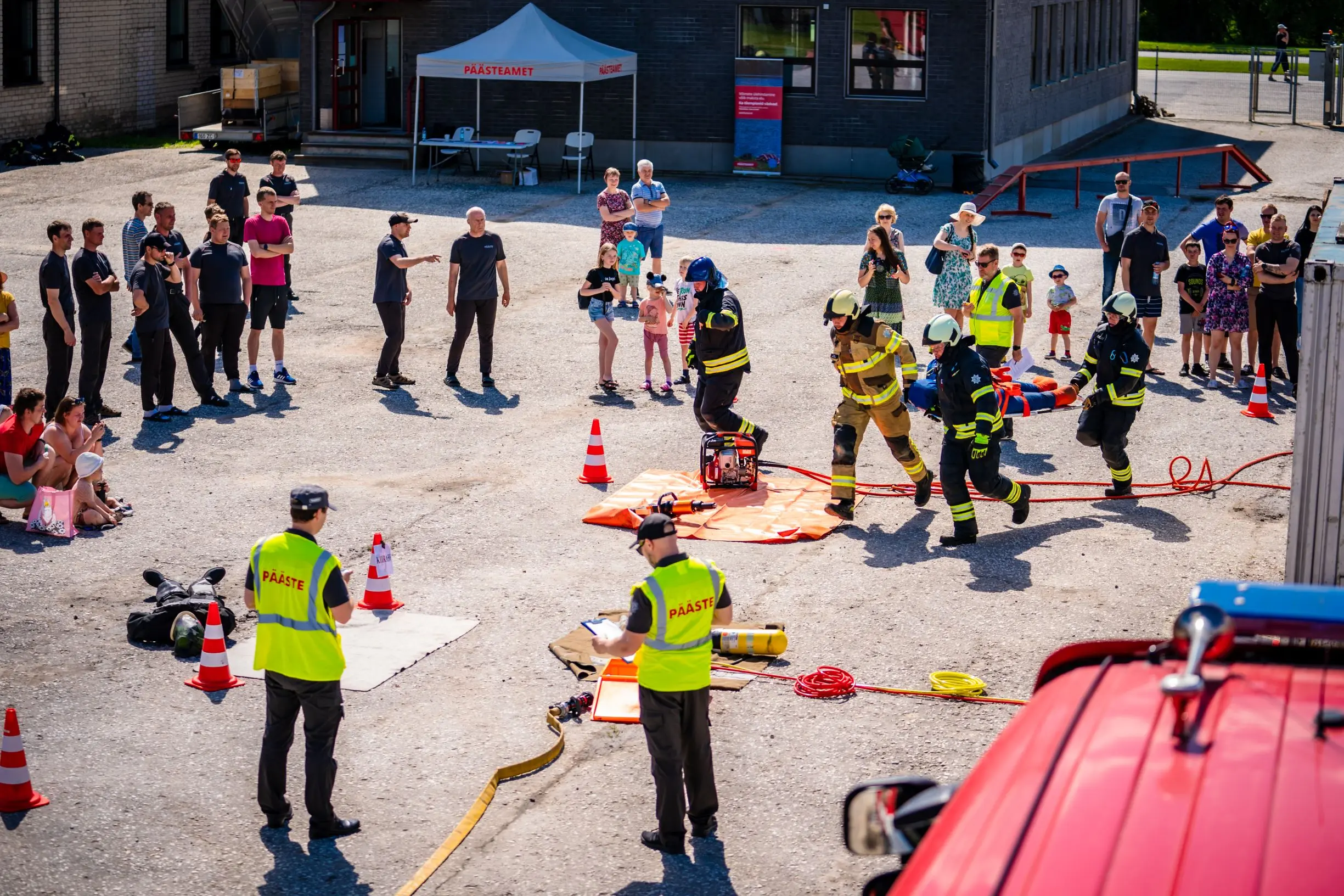 Liiklusõnnetuse lahedamise võistlusala