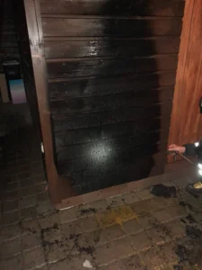 Kitsekakra teel põles kahekordne puidust voodriga kivimaja. 5 Kitsekakra tee Maardu 21.08 1496