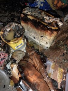 Kitsekakra teel põles kahekordne puidust voodriga kivimaja. 6 Kitsekakra tee Maardu 21.08 2497