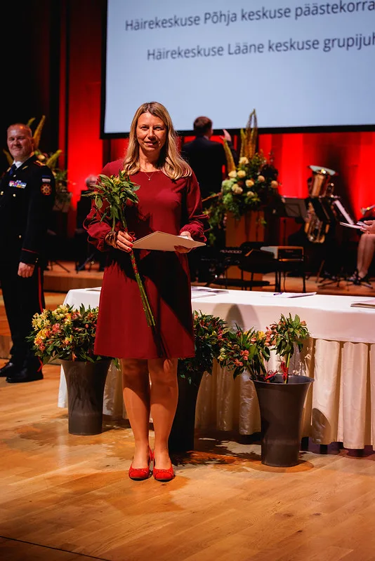 FOTOD: Päästeteenistuse aumärgiga tunnustati inimesi, kes on aasta jooksul päästnud keerulistes oludes inimelusid 32 Jana Roosik jpg