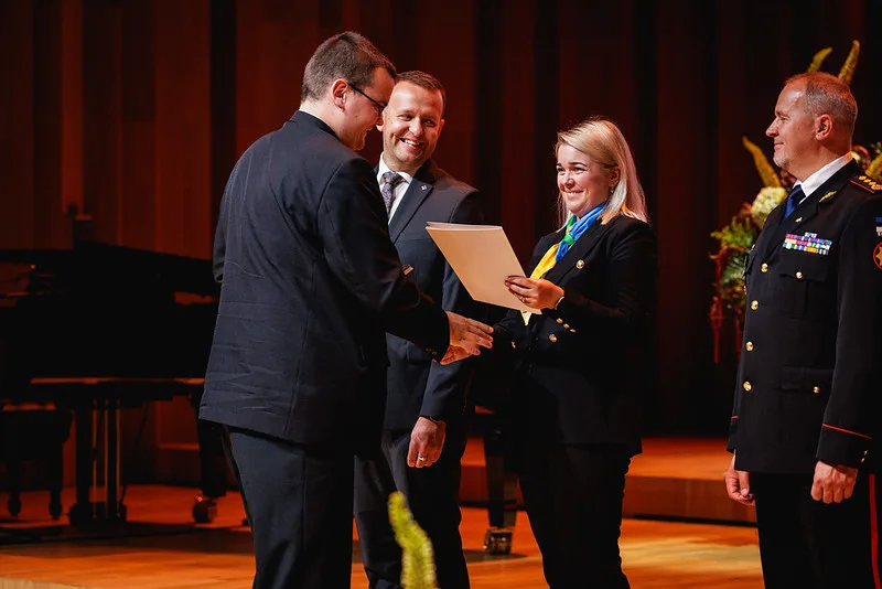 FOTOD: Päästeteenistuse aumärgiga tunnustati inimesi, kes on aasta jooksul päästnud keerulistes oludes inimelusid 37 Rauno Annama jpg