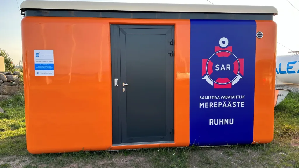 Kolme väikesaare vabatahtlikud merepäästeüksused said merepäästejaamad 5 Ruhnu2614