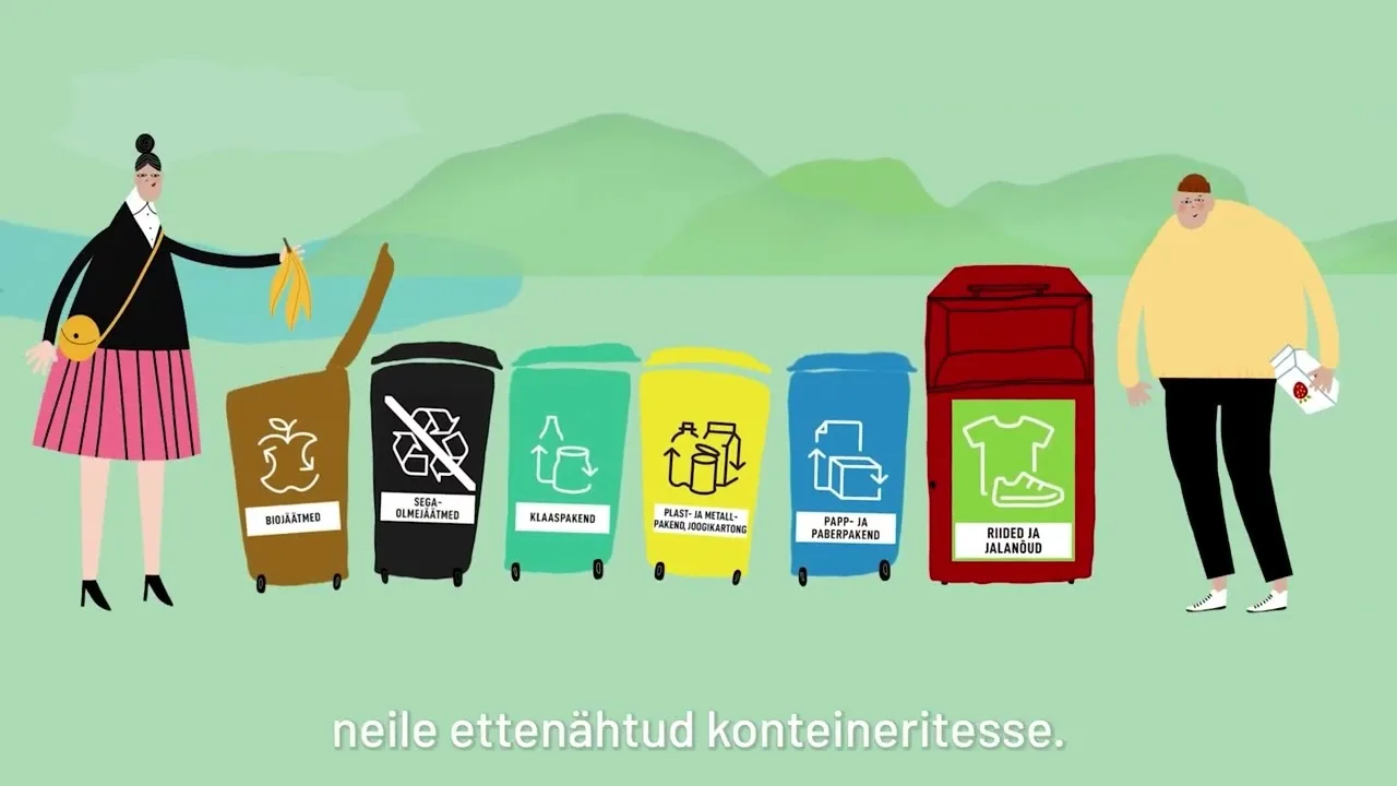 Video Thumbnail: Liigiti kogumine on lihtne – anna jäätmetele uus elu!
