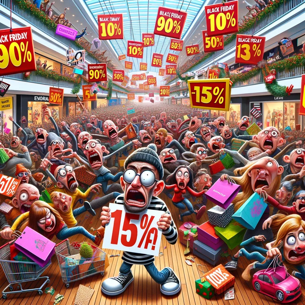 Black Friday, must reede, minuaeg.com