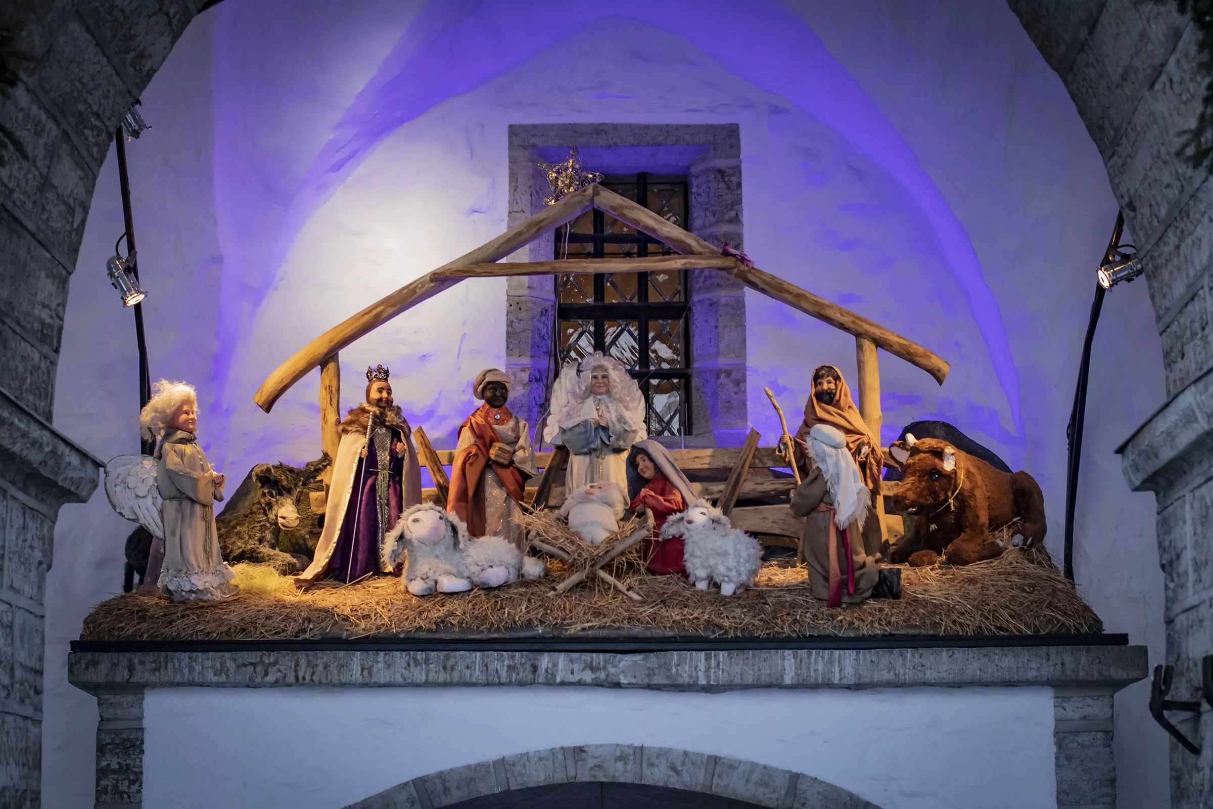 Kesklinna valitsuse jõulusõim Raekoja ees