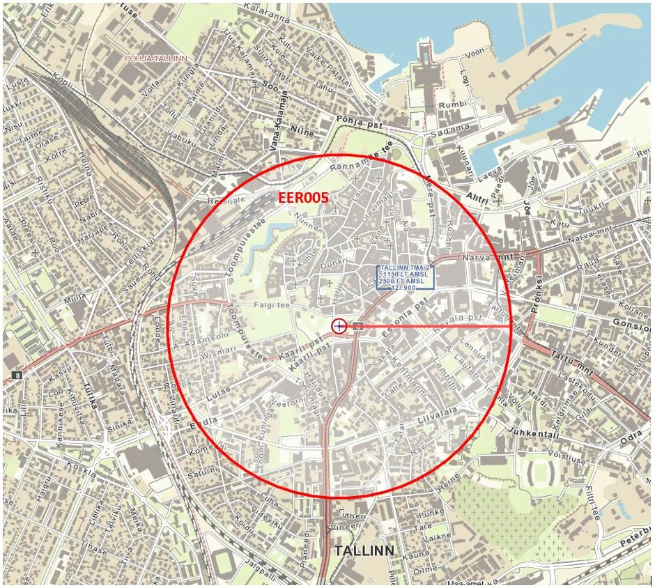 Vabariigi aastapäeval kehtivad Tallinnas lennupiirangud 3 Kaart jpg