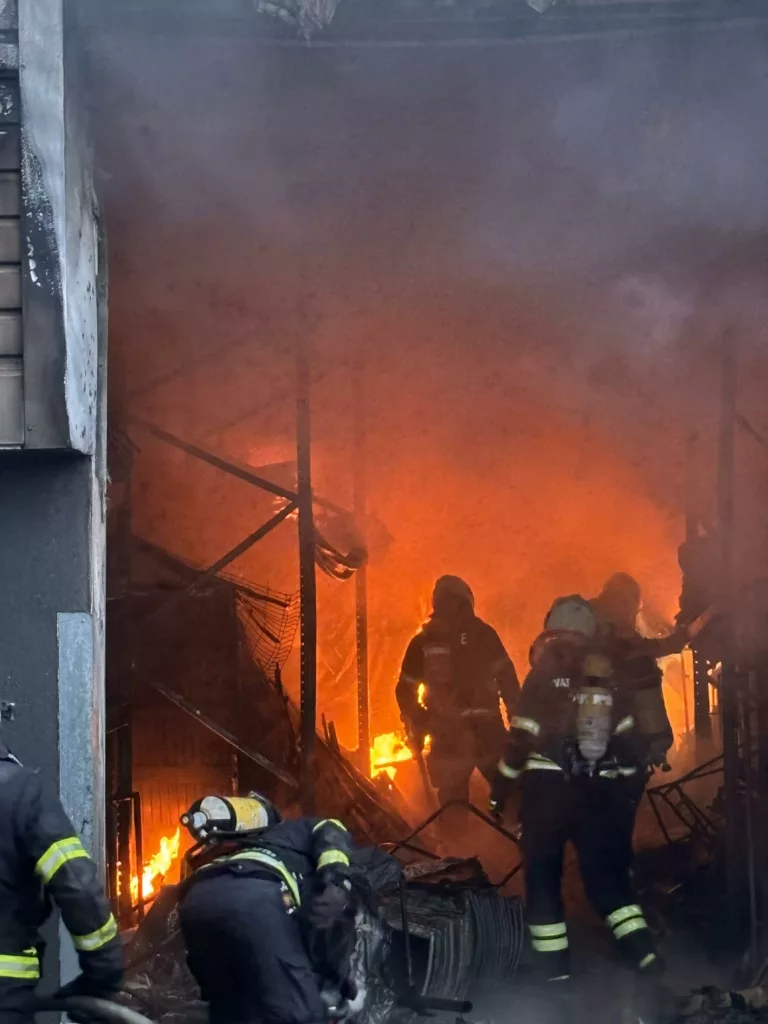 Kaubanduskeskuse tulekahju 21.02 2