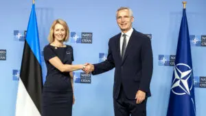 The Prime Minister of Estonia visits NATO
