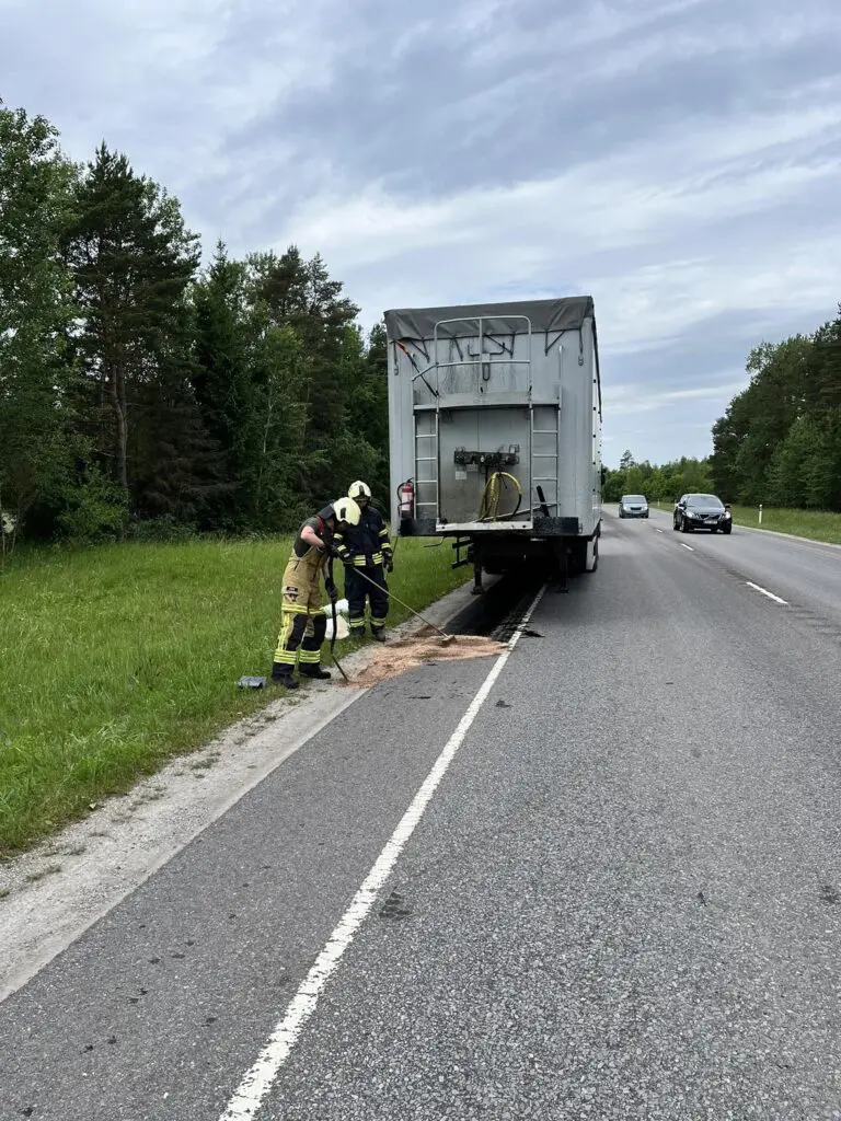 Konju olireostus maanteel 17.06.24