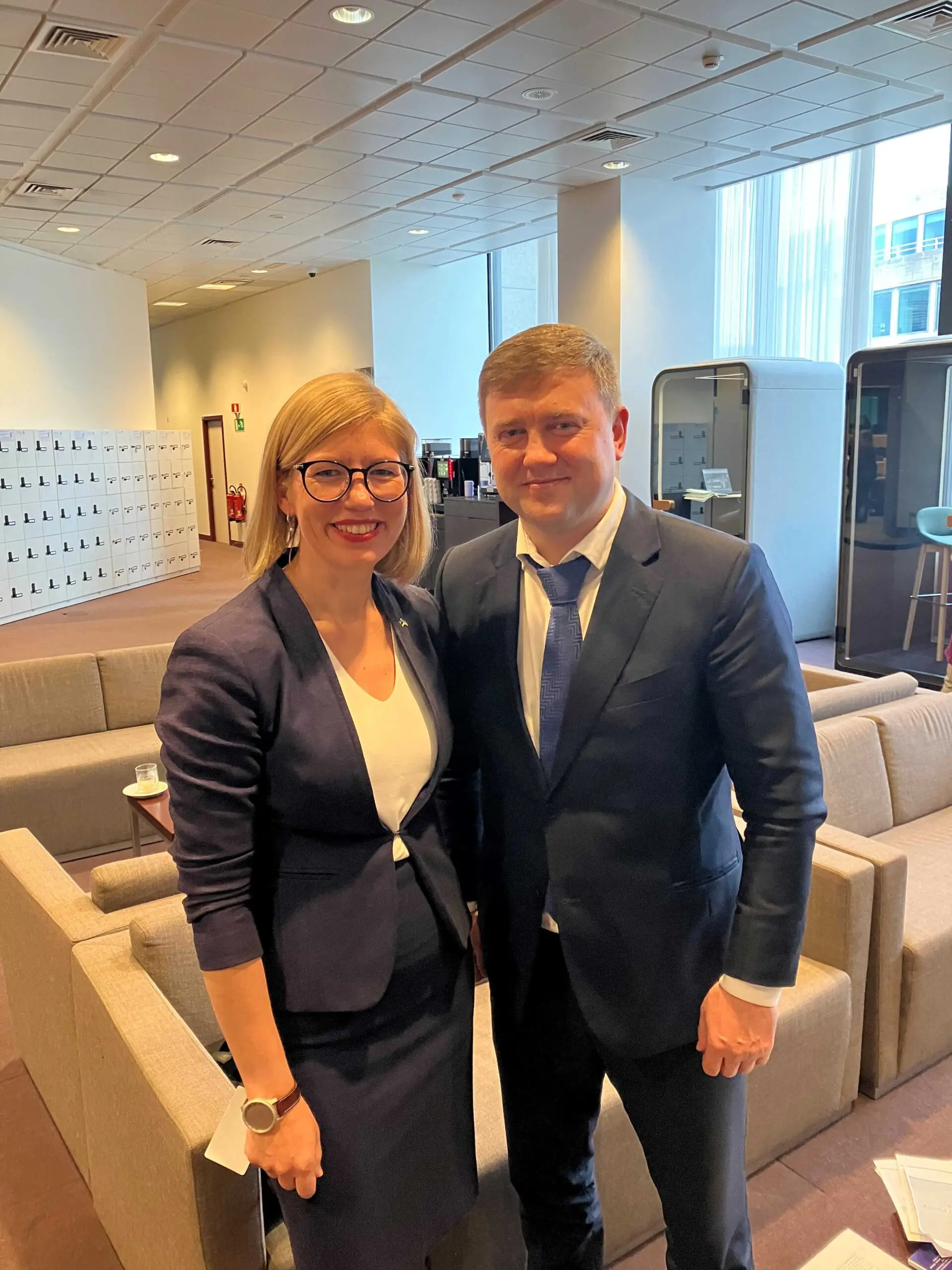 Minister Piret Hartman Ukraina põllumajandusministriga