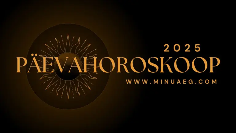 minuaeg päevahoroskoop